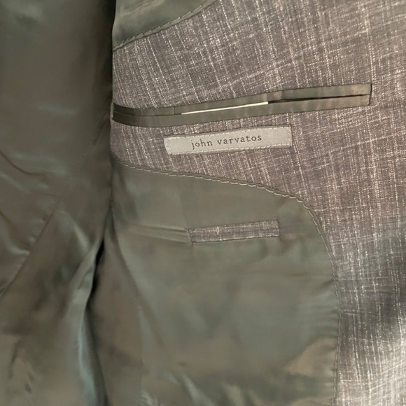 John Varvatos gray label mens size 52 blazer - Picture 5 of 7